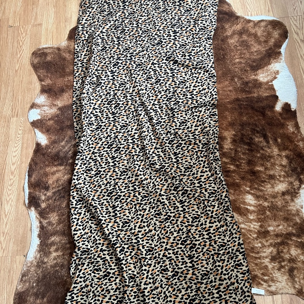 Leopard Print Scarf